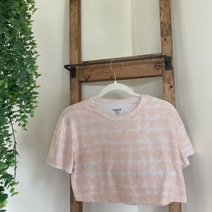 Girls light pink tie-dye activewear Old Navy size 12